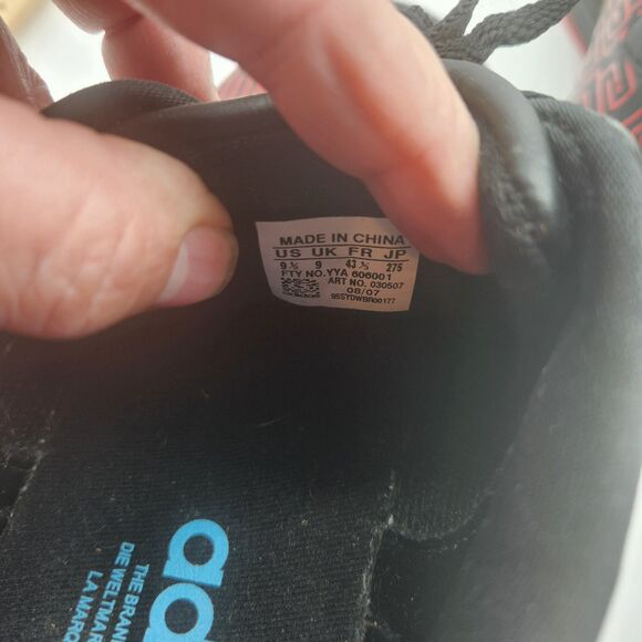 Adidas RARE Superstar OG Limited Edition Pac Man Shoes Size 9.5 Used 2007 - Picture 6 of 7